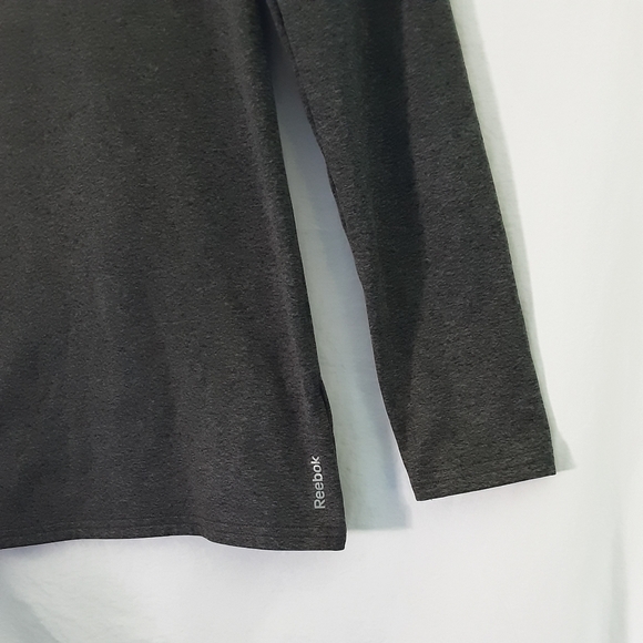 Reebok grey compression shirt Boys Size 18 - Picture 12 of 12